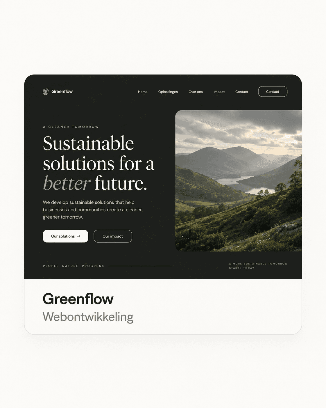 Greenflow — Webontwikkeling