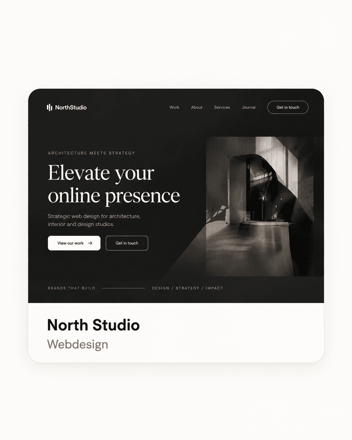 North Studio — Webdesign