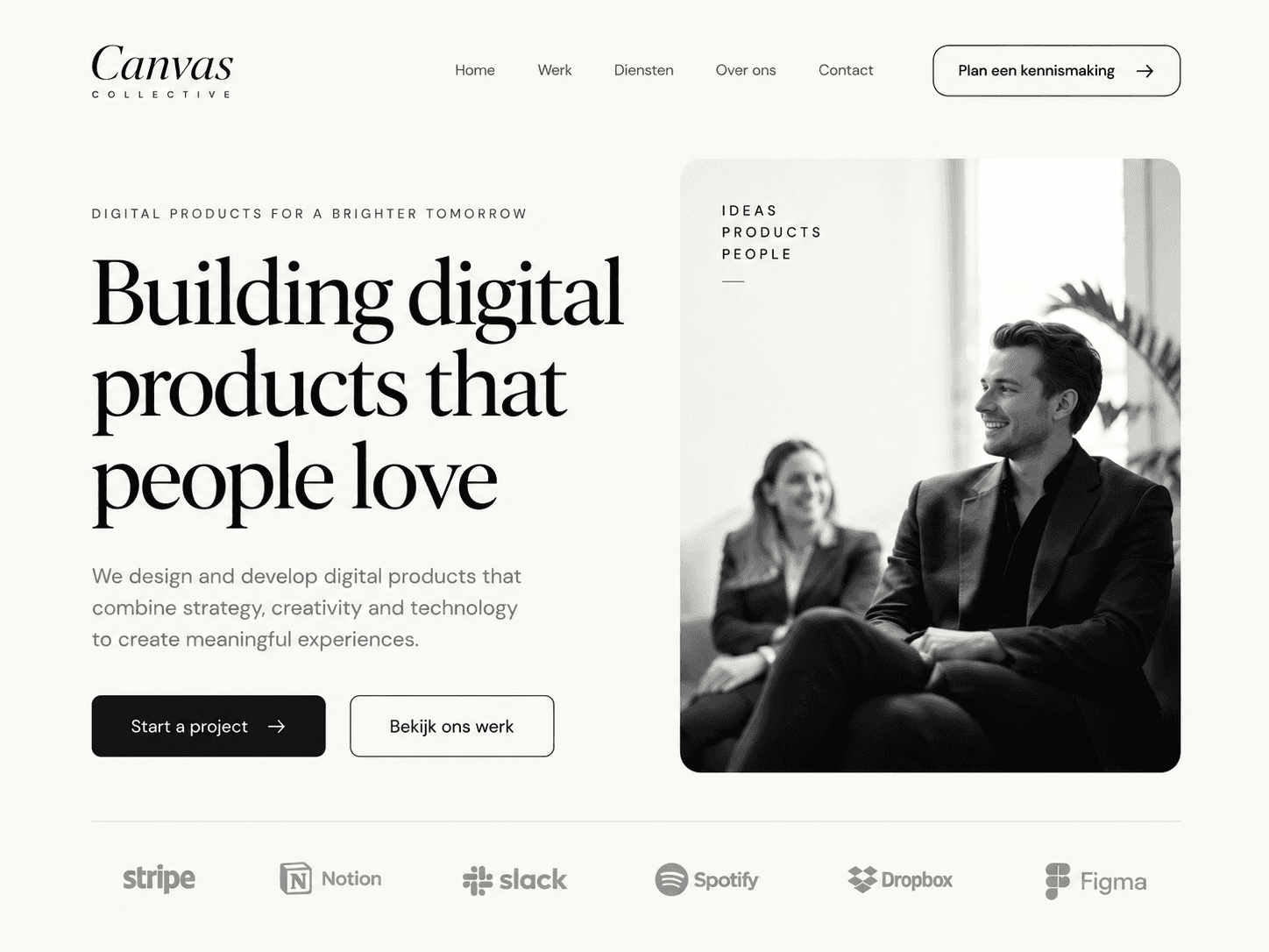 Canvas Collective — Webdesign & Webontwikkeling
